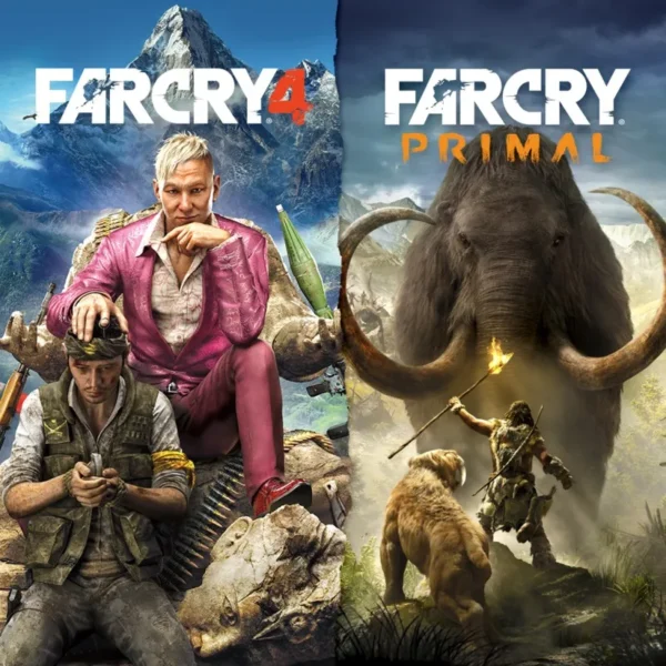 Far Cry Primal + Far Cry 4 FAR CRY 4 + FAR CRY PRIMAL BUNDLE PS4