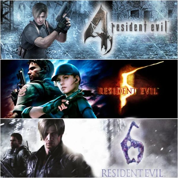 Resident Evil 4,5,6 (3 igre) Resident Evil 4,5,6 (3 igre) PS4