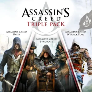 Assassin's Creed Triple Pack Black Flag Unity Syndicate PS4 Assassin’s Creed Triple Pack: Black Flag, Unity, Syndicate PS4