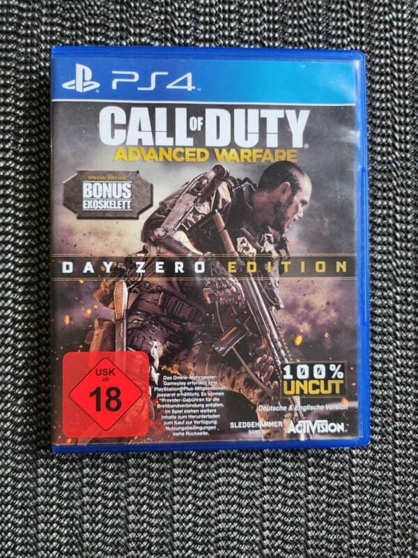 Call of Duty Advanced Warfare Day Zero Edition PS4 Call of Duty Advanced Warfare Day Zero Edition PS4 DISK
