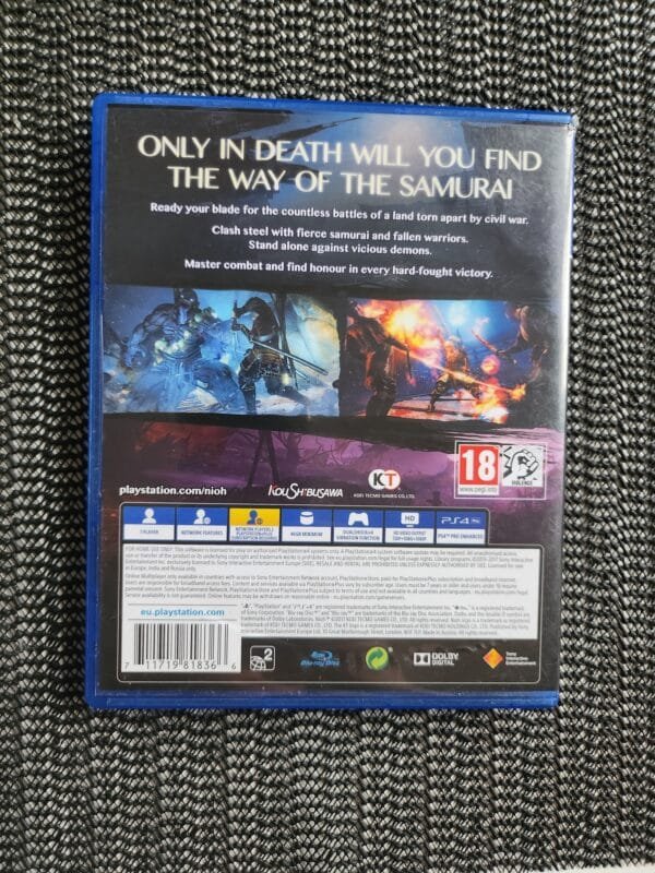 Nioh PS4 DISK Nioh PS4 DISK
