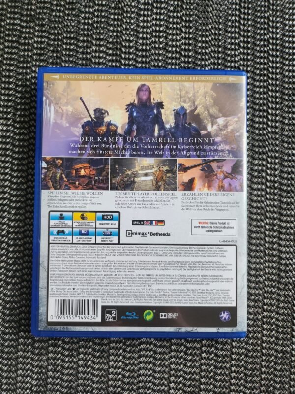 The Elder Scrools Online PS4 The Elder Scrools Online PS4 DISK
