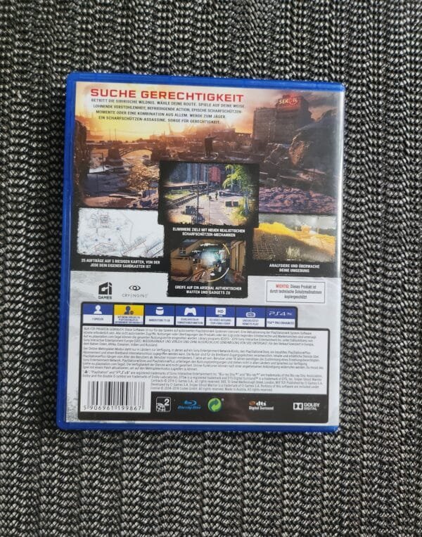 Sniper Contracts Complete Edition PS4 Sniper Contracts Complete Edition PS4 DISK