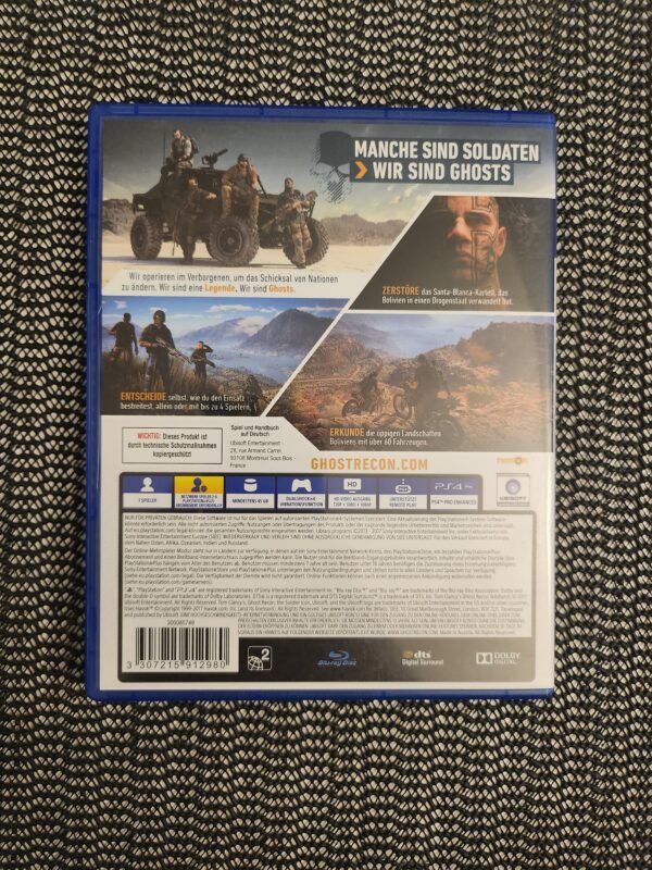 Tom Clancy Wildlands PS4 Tom Clancy Wildlands PS4 DISK