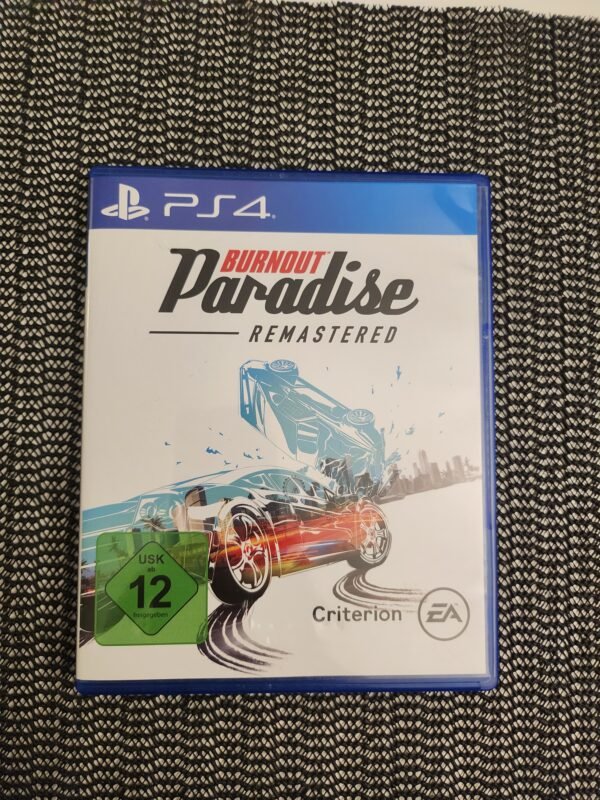 Burnout Paradise PS4 Burnout Paradise PS4 DISK