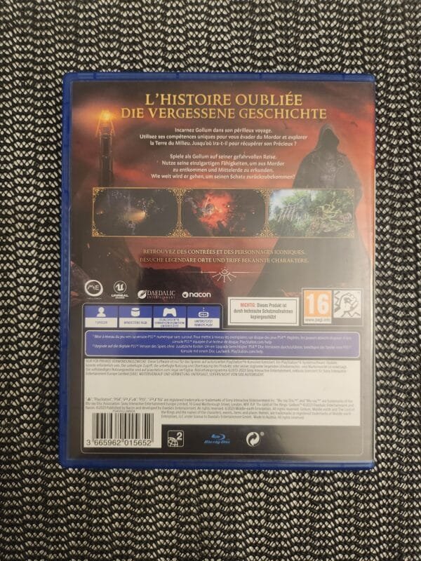 The Lord of the Rings: Gollum PS4 DISK The Lord of the Rings: Gollum PS4 DISK