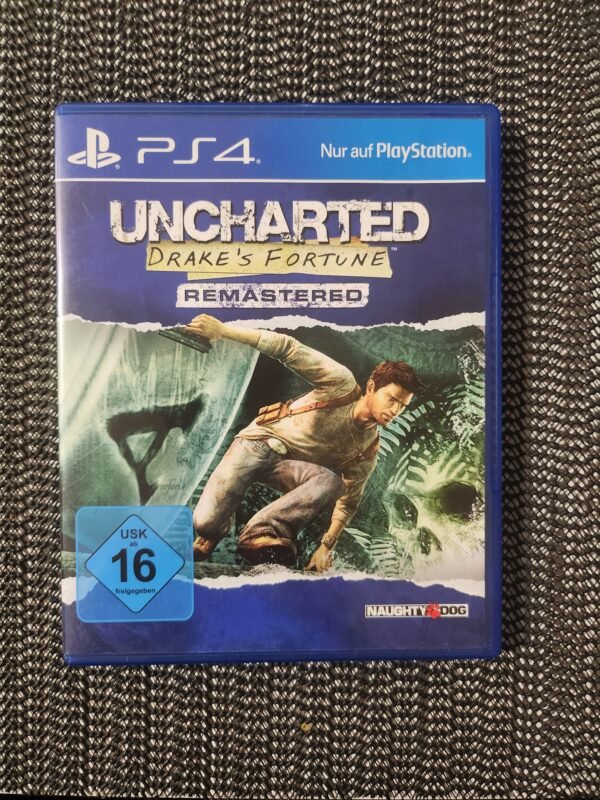 Uncharted Drake Fortune Remastered PS4 DISK Uncharted Drake Fortune Remastered PS4 DISK