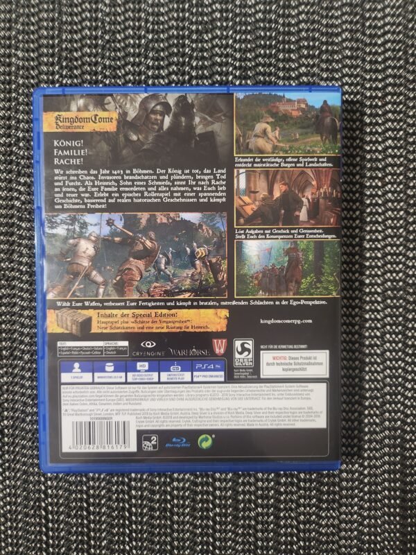 Kingdom Come Deliverance PS4 Kingdom Come Deliverance PS4 DISK