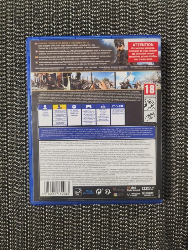 Isonzo Deluxe Edition PS4 DISK Isonzo Deluxe Edition PS4 DISK
