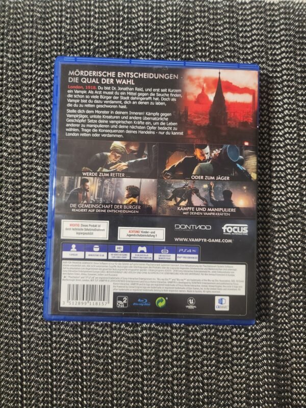 Vampyr PS4 Vampyr PS4 DISK