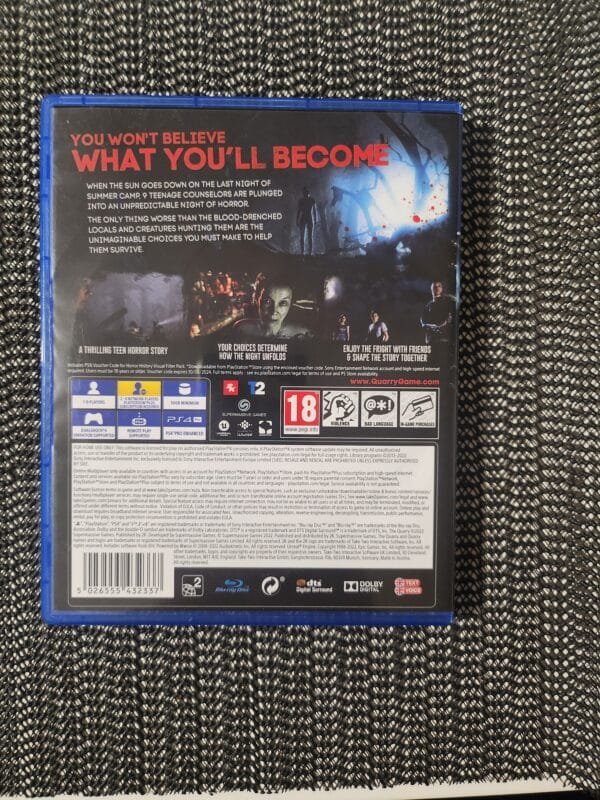 The Quarry PS4 DISK The Quarry PS4 DISK