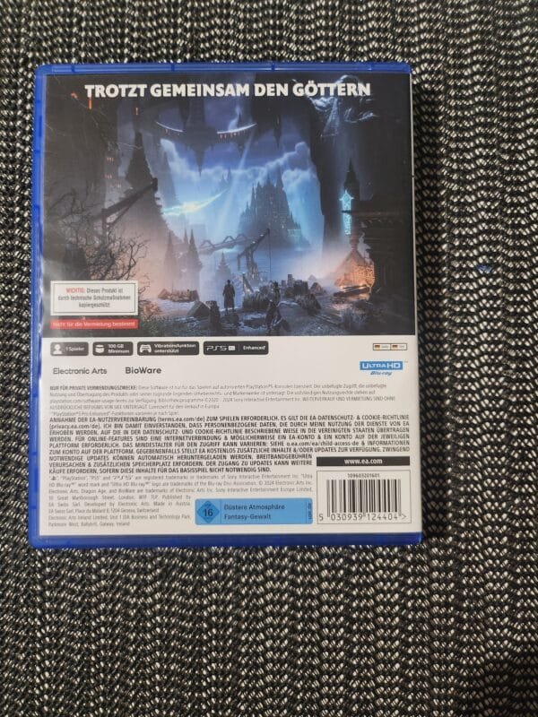 Dragon Age: The Veilguard PS5 Dragon Age: The Veilguard PS5 DISK