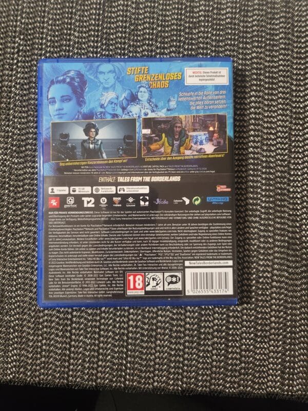 New Tales from the Borderlands PS5 New Tales from the Borderlands Deluxe Edition PS5 DISK