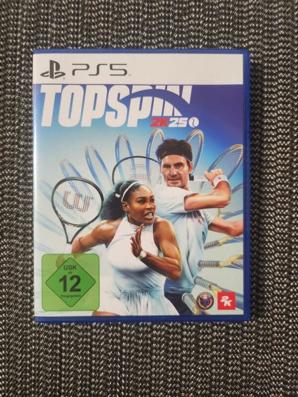 Top spin 2k25 PS5 DISK Top spin 2k25 PS5 DISK