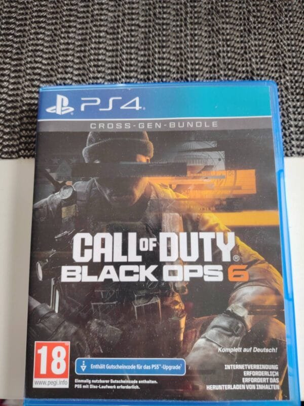 Call of Duty Black Ops 6 PS4 Call of Duty Black Ops 6 PS4 DISK