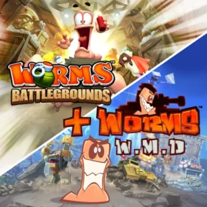Worms Battlegrounds + Worms W.M.D Worms Battlegrounds + Worms W.M.D PS4