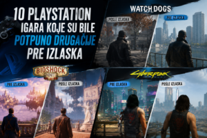 10 PlayStation igara koje su bile potpuno drugačije pre izlaska