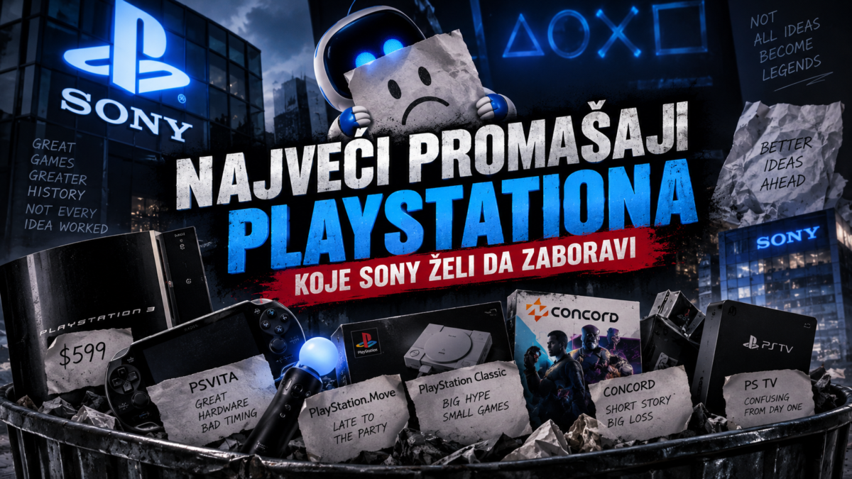 Najveci promasaji PlayStationa koje Sony zeli da zaboravi