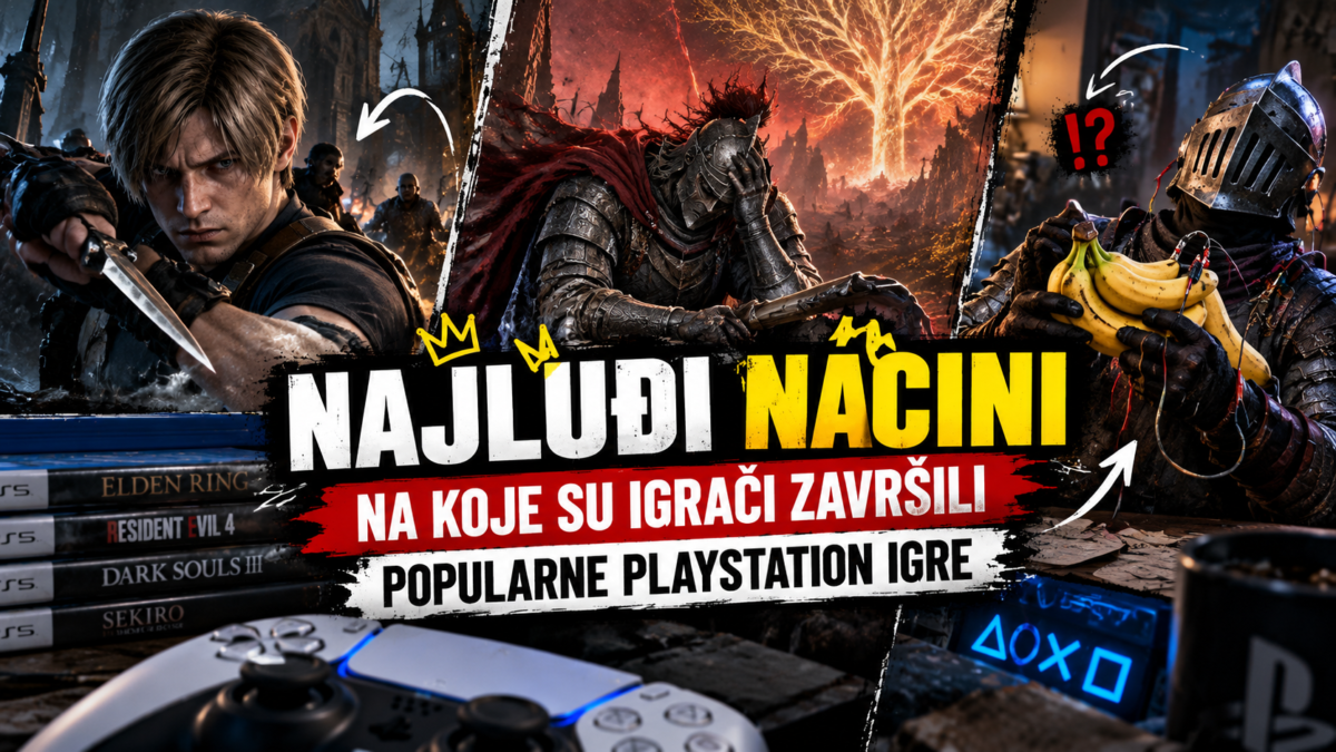 Najludji nacini na koje su igraci zavrsili popularne PlayStation igre