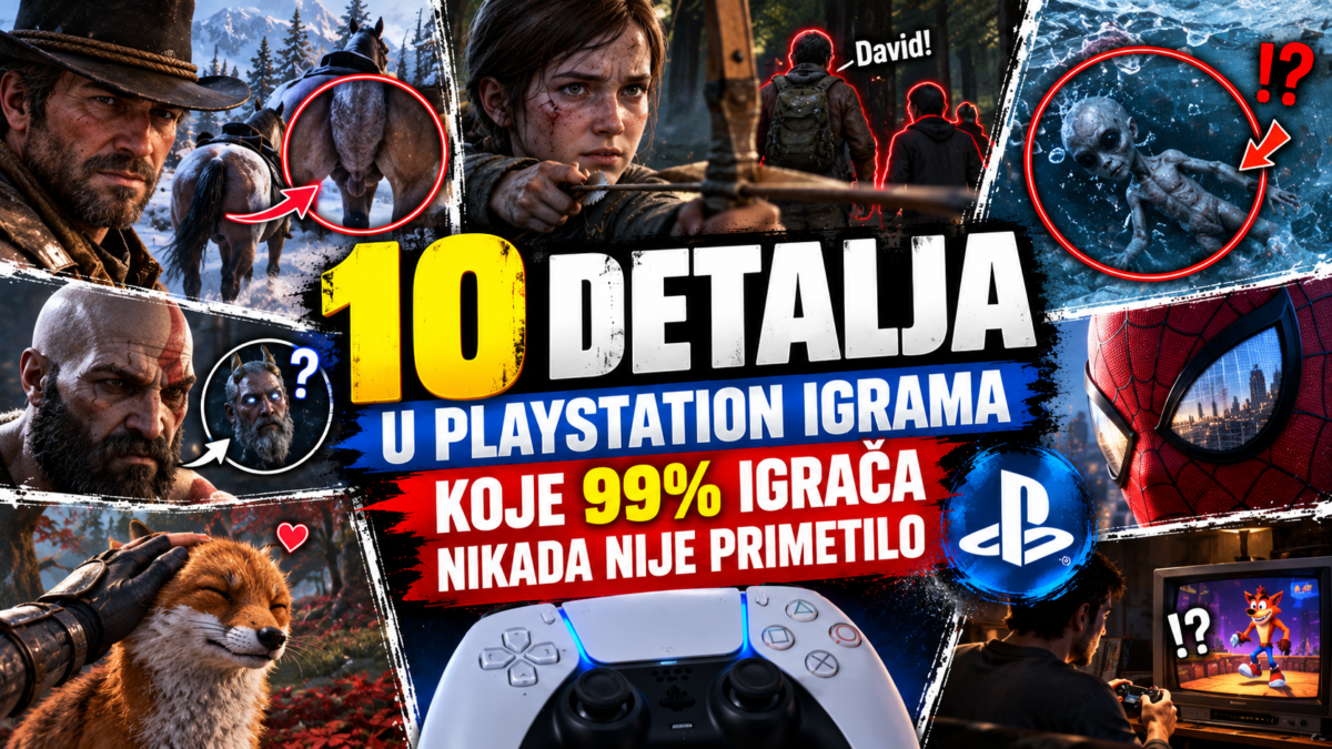 10 detalja u PlayStation igrama koje 99% igraca nikada nije primetilo