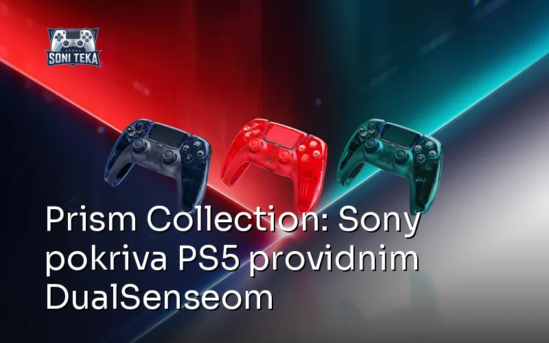 Prism Collection providni DualSense kontroleri i PS5 poklopci