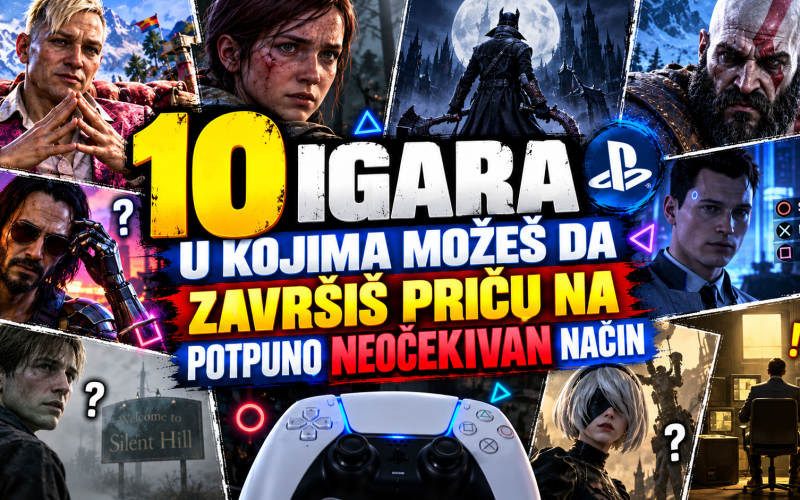 10 igara u kojima možeš da završiš priču na potpuno neočekivan način