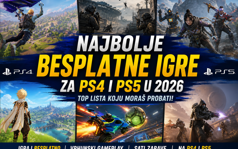Najbolje besplatne igre za PS4 i PS5