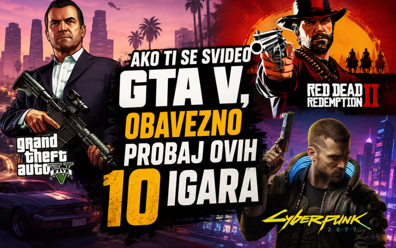 Slicne igre kao GTA