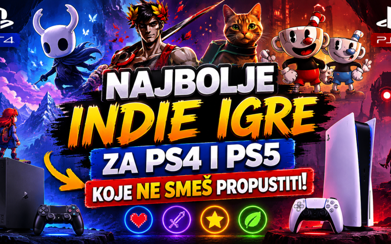 Najbolje indie igre za PS4 i PS5 koje ne smeš propustiti