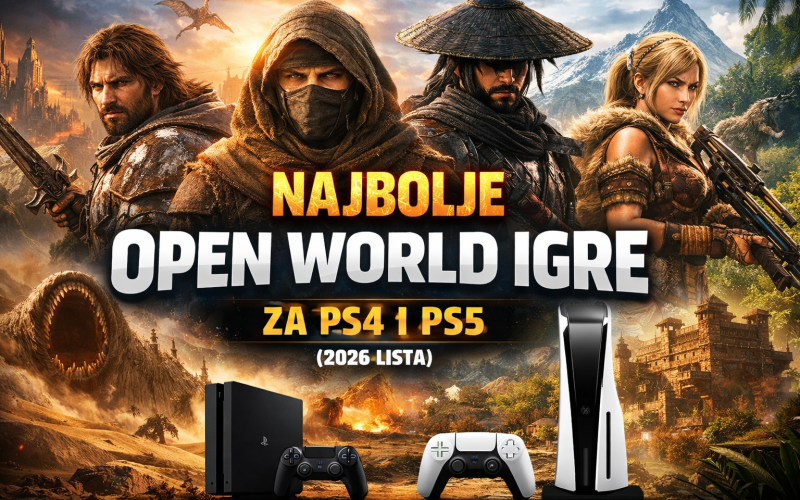 Najbolje Open World Igre 2026