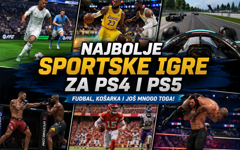 Najbolje sportske igre za PS4 PS5