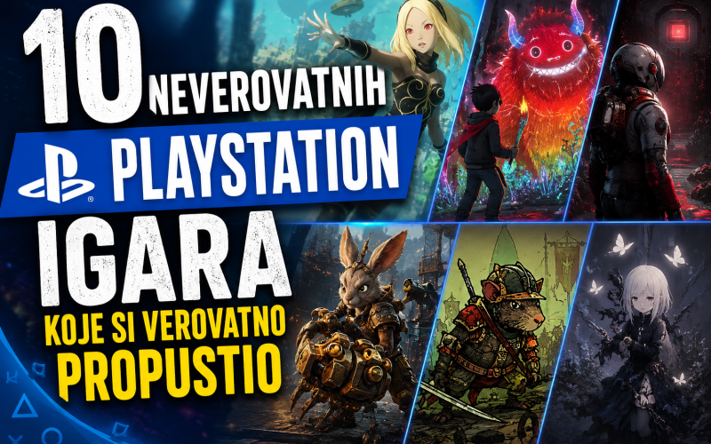 10 neverovatnih PlayStation igara koje si verovatno propustio