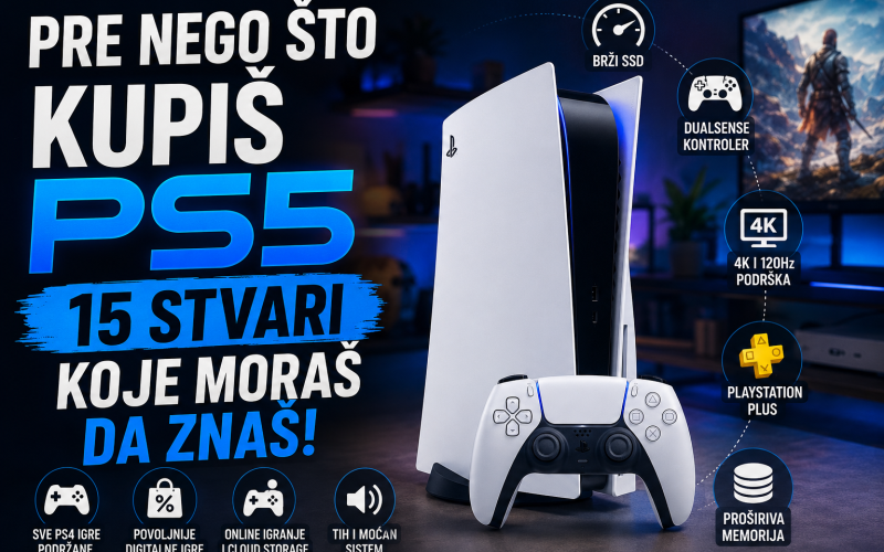 pre nego sto kupis ps5