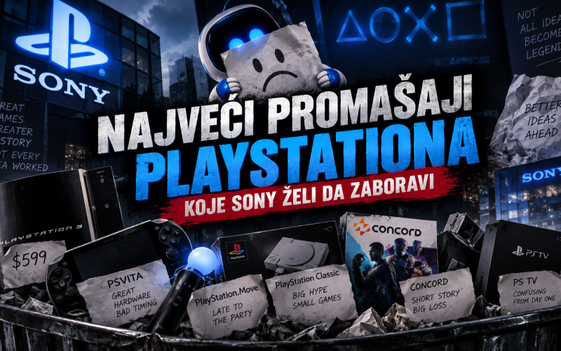Najveci promasaji PlayStationa koje Sony zeli da zaboravi