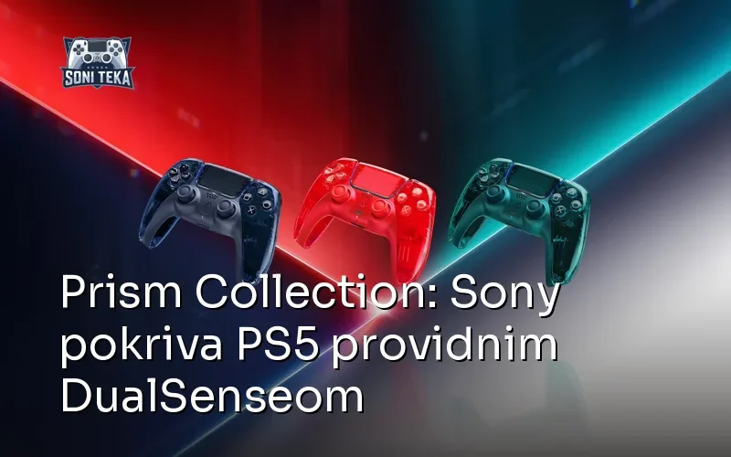 Prism Collection providni DualSense kontroleri i PS5 poklopci
